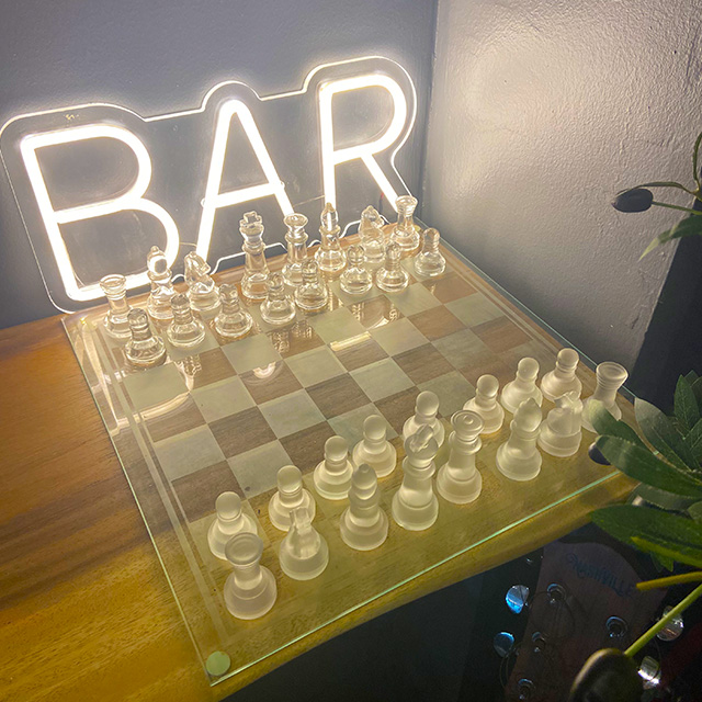 Chess games at Shade Bar Pattaya